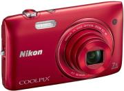 nikon coolpix s3500 red photo