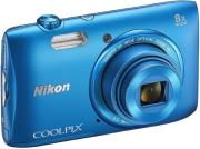 nikon coolpix s3600 blue photo