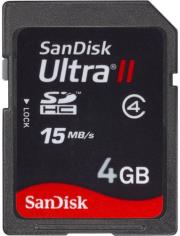 sandisk 4gb ultra ii secure digital hc class 4 photo