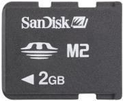 sandisk 2gb memory stick micro m2 sdmsm2 002g e12m photo