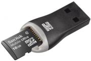 sandisk 16gb mobile ultra micro sd high capacity with reader photo