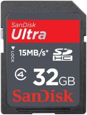sandisk 32gb ultra secure digital hc class 4 photo