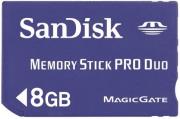 sandisk 8gb memory stick pro duo sdmspd 008g b35 photo