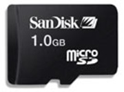 sandisk 1gb micro secure digital photo