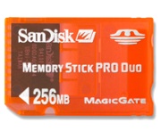 sandisk ms duo pro 256mb gaming photo sandisk ms duo pro 256mb gaming photo