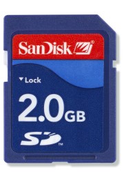 sandisk 2gb secure digital card photo