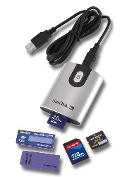 sandisk imagemate 5 in 1 card reader photo