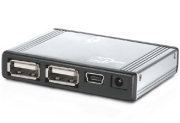 equip 128538 aluminium 4 port usb powered hub photo