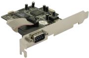 delock 89123 pci express card 1x serial photo