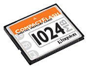 kingston 1gb compact flash memory card photo