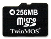 twinmos transflash card 256mb photo