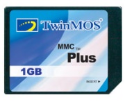 twinmos multimedia card plus 1gb photo