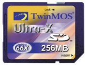 twinmos secure digital card 256mb 66x photo