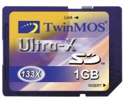 twinmos secure digital 1gb ultra 133x photo