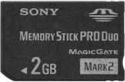 sony 2gb msmt2gn memory stick pro duo mark 2 photo