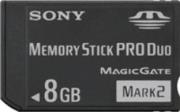 sony 8gb msmt8g psp memory stick duo pro mark 2 psp photo