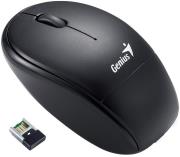 genius traveler 9000 24ghz blueeye notebook mouse black photo