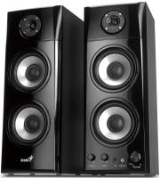 genius sp hf1800a 50w 3 way hi fi wood speakers photo