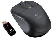 logitech 910 000166 v220 cordless notebook optical mouse black photo