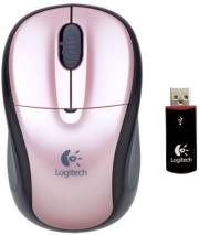 logitech 910 001027 v220 cordless notebook mouse pink photo