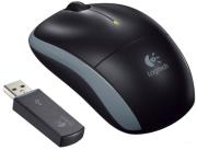 logitech m205 cordless notebook mouse black photo