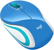 logitech wireless mini mouse m187 blue photo