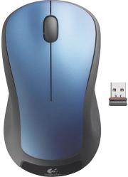 logitech m310 wireless mouse peacock blue photo