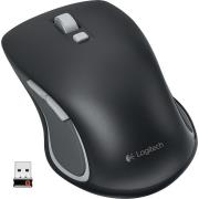 logitech m560 wireless mouse black photo