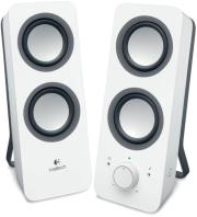 logitech multimedia speakers z200 white photo