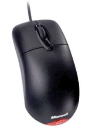 microsoft wheel optical mouse black dsp photo