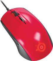 steelseries rival 100 optical gaming mouse forged red photo