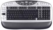 a4tech kbs 26 anti rsi multimedia keyboard ps 2 us layout photo