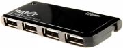 natec nhu 0331 mayfly 4 port usb20 hub black photo