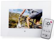 extreme media nrc 0631 dpf 70p 7 digital photo frame white remote control photo