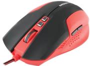 modecom mc gm1 optical gaming mouse black red photo