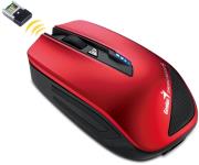genius energy wireless mouse to power up smartphone red photo
