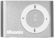 msonic mm3610a mp3 music player silver slot photo
