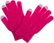 natec ndr 0523 touchscreen gloves pink photo