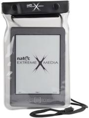 extreme media net 0685 waterproof neck case for 6 e book reader grey photo