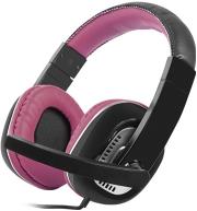 natec nsl 0713 kingfisher headphones with microphone purple photo