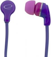 esperanza eh147v stereo earphones neon violet photo