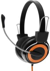 esperanza eh152o stereo headphones with microphone falcon orange photo