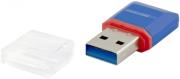 esperanza ea134b micro sd usb 20 card reader blue photo