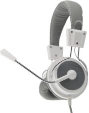 esperanza eh154w stereo headphones with microphone eagle white photo