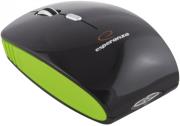 ESPERANZA EM121G WIRELESS 4D OPTICAL MOUSE WITH CHARGING CABLE BLACK/GREEN