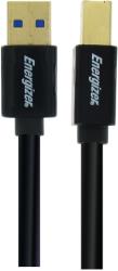 energizer classic usb20 cable a plug to b plug black 15m photo