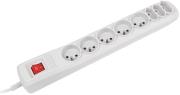 extreme media nsp 0804 sp8 surge protector 5m grey me diakopti photo