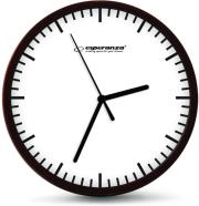 esperanza ehc010w wall clock budapest white photo