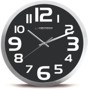 esperanza ehc013k wall clock zurich black photo