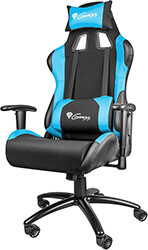 genesis nfg 0783 nitro 550 gaming chair black blue